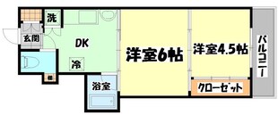 卸町駅 徒歩8分 7階の物件間取画像